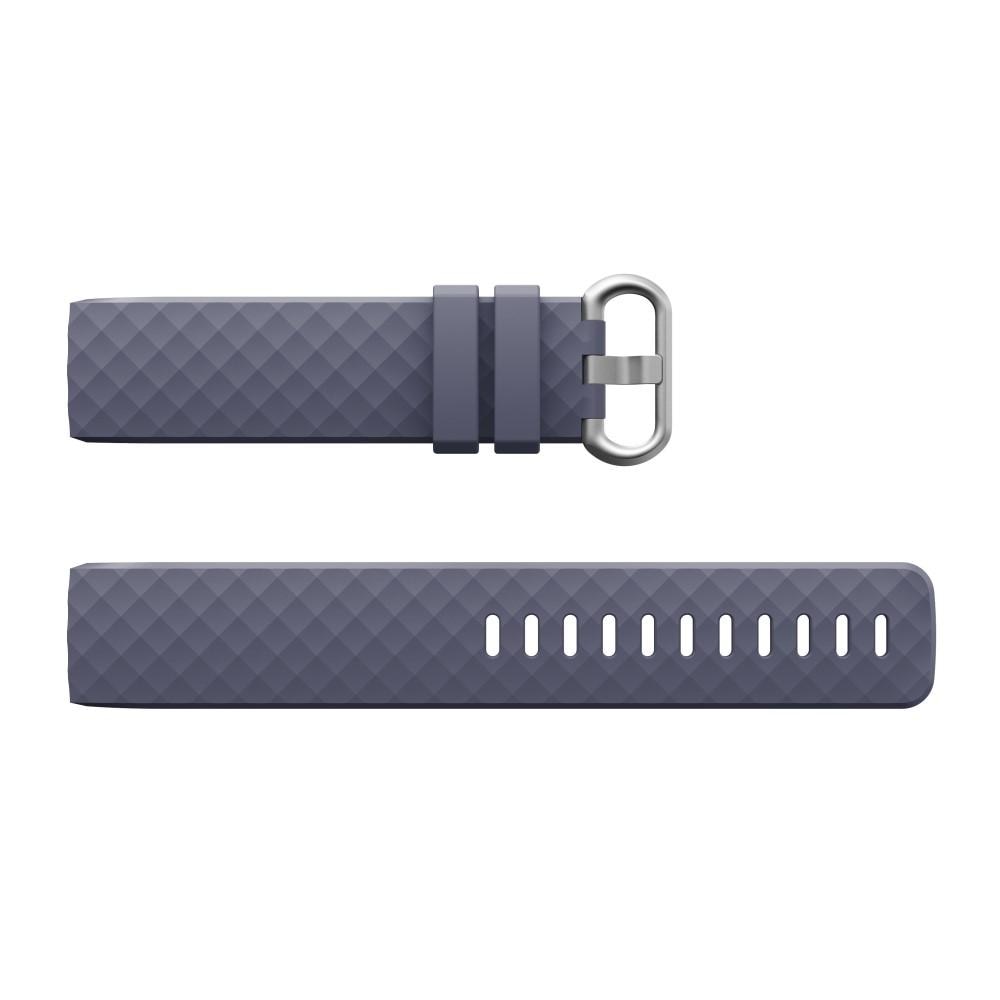 Fitbit Charge 3/4 Armband aus Silikon, lila