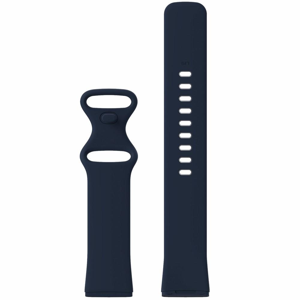 Fitbit Versa 3/Sense Armband aus Silikon Blau