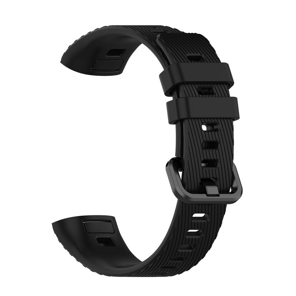Huawei Band 3/3 Pro Armband aus Silikon, schwarz
