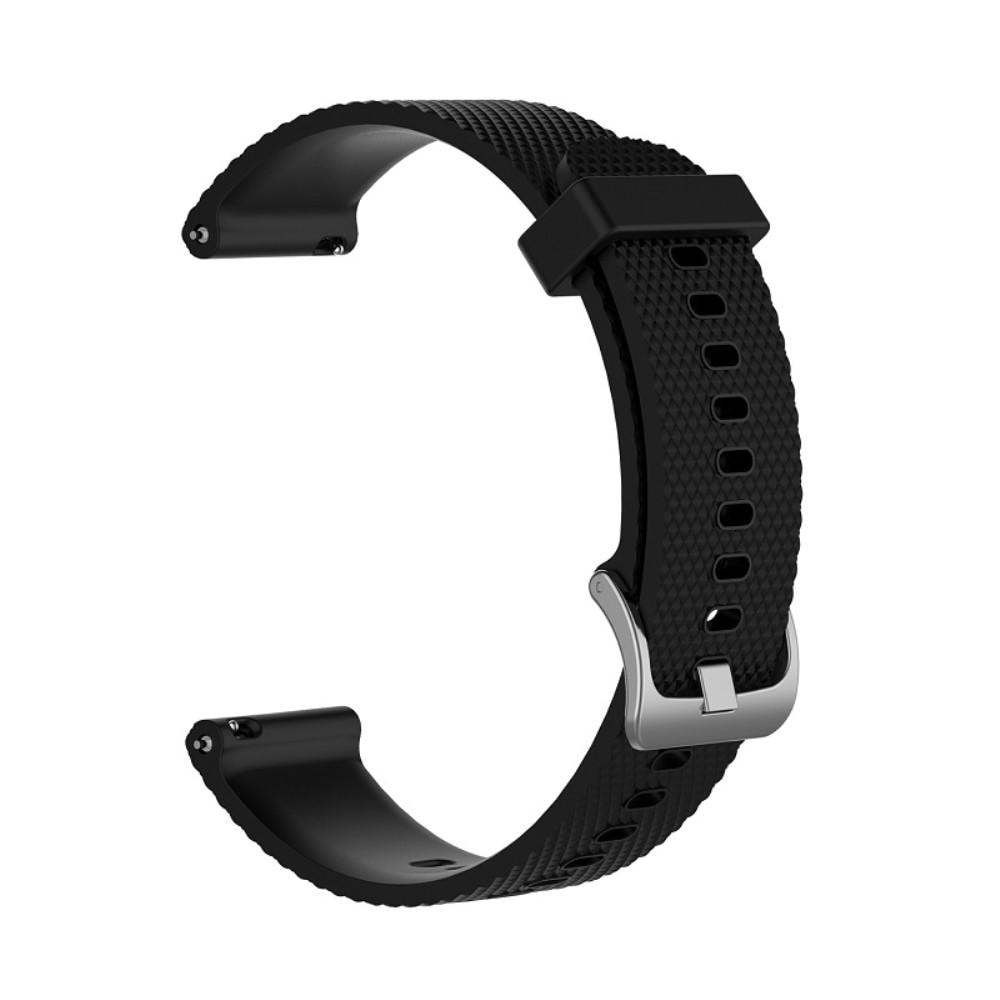 Polar Ignite Armband aus Silikon, schwarz