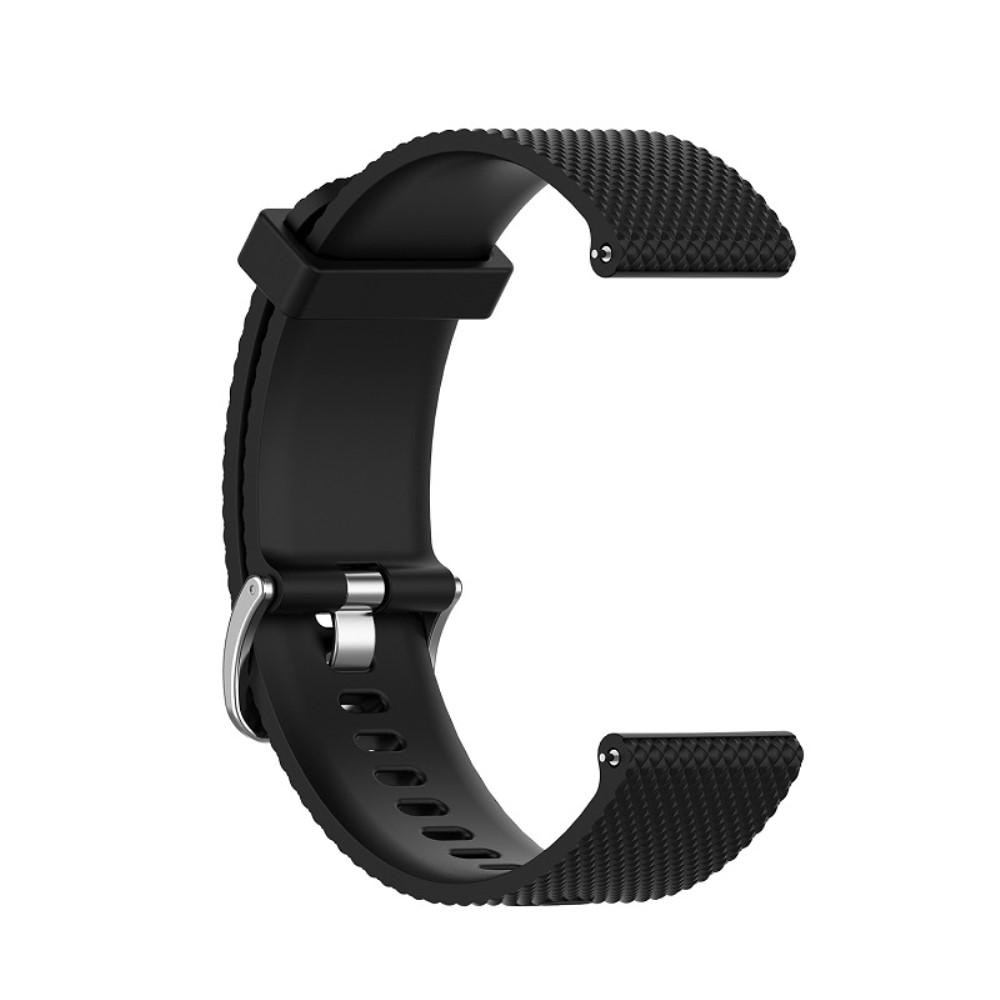 Polar Ignite Armband aus Silikon, schwarz