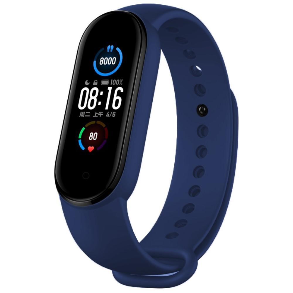 Xiaomi Mi Band 5/6 Armband aus Silikon, blau