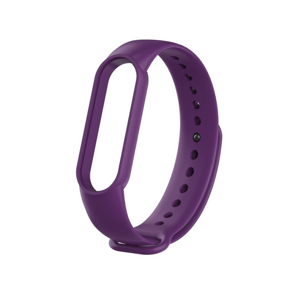 Xiaomi Mi Band 5/6 Armband aus Silikon, lila