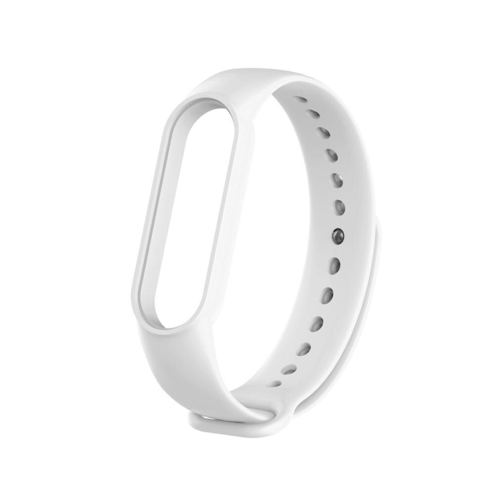 Xiaomi Mi Band 5/6 Armband aus Silikon, weiß