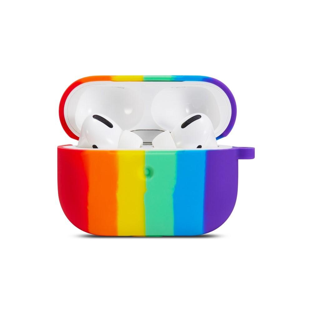 AirPods Pro Silikonhülle Rainbow