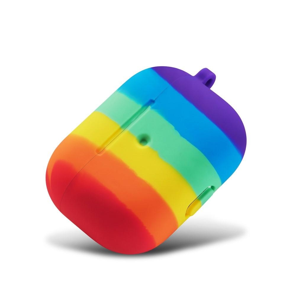AirPods Pro Silikonhülle Rainbow