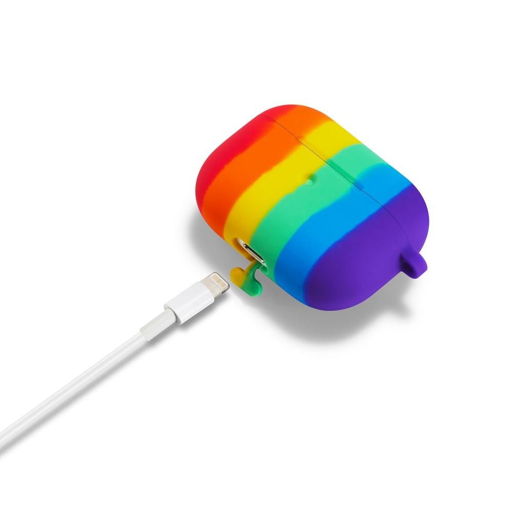 AirPods Pro Silikonhülle Rainbow