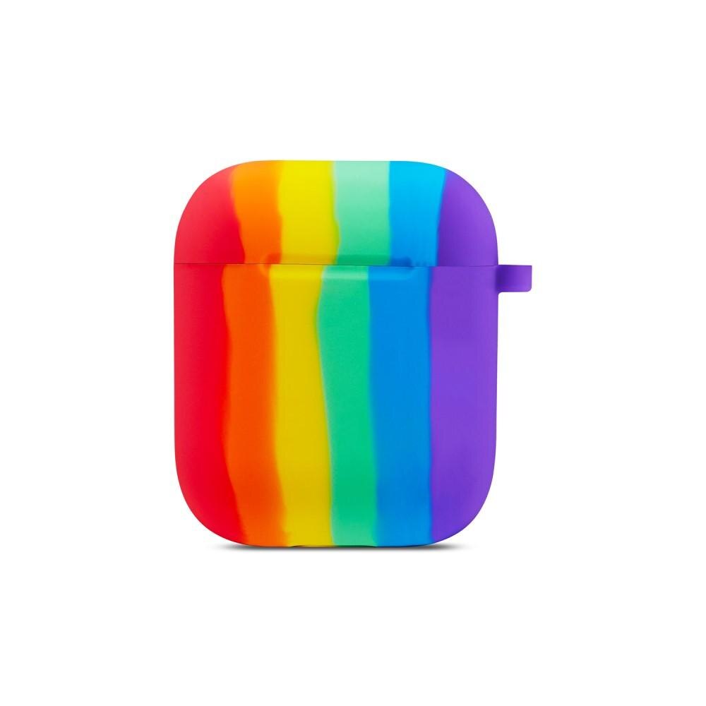 AirPods Silikonhülle Rainbow
