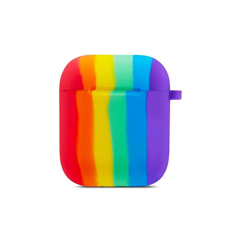 AirPods Silikonhülle Rainbow