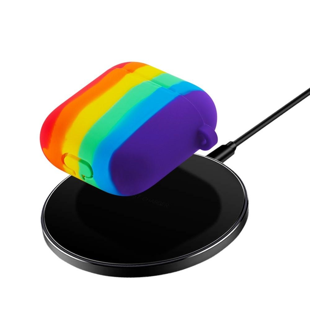 AirPods Silikonhülle Rainbow