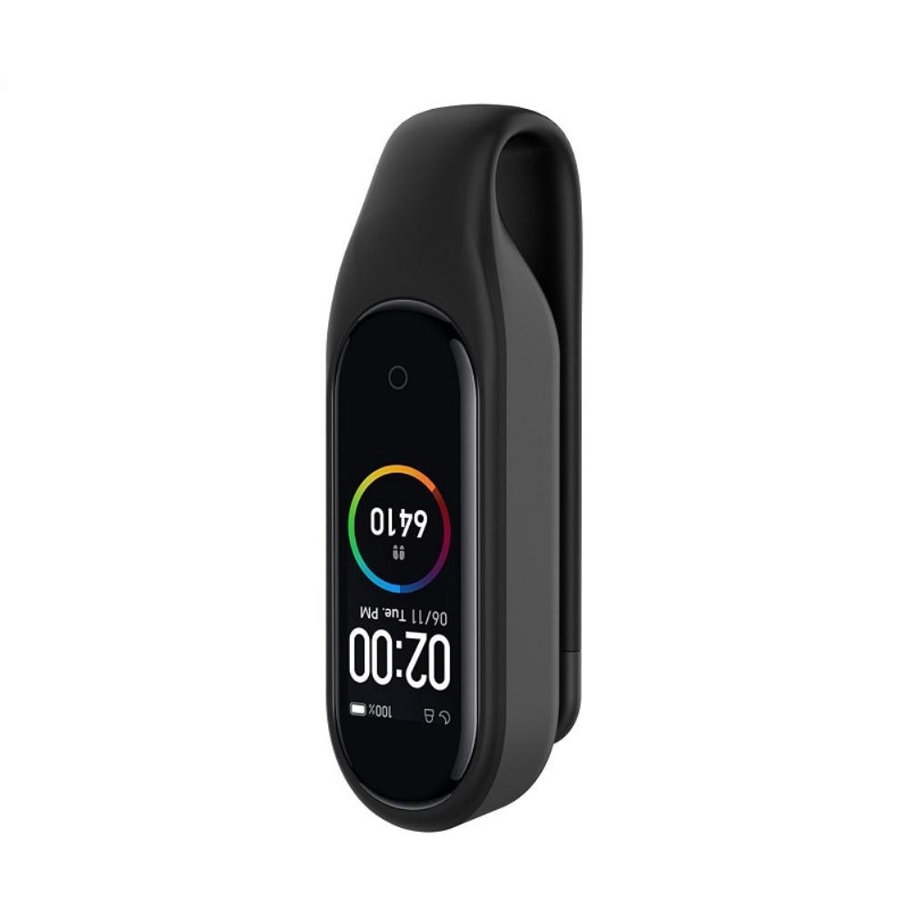 Xiaomi Mi Band 3/4 Silikon-Clip Schwarz