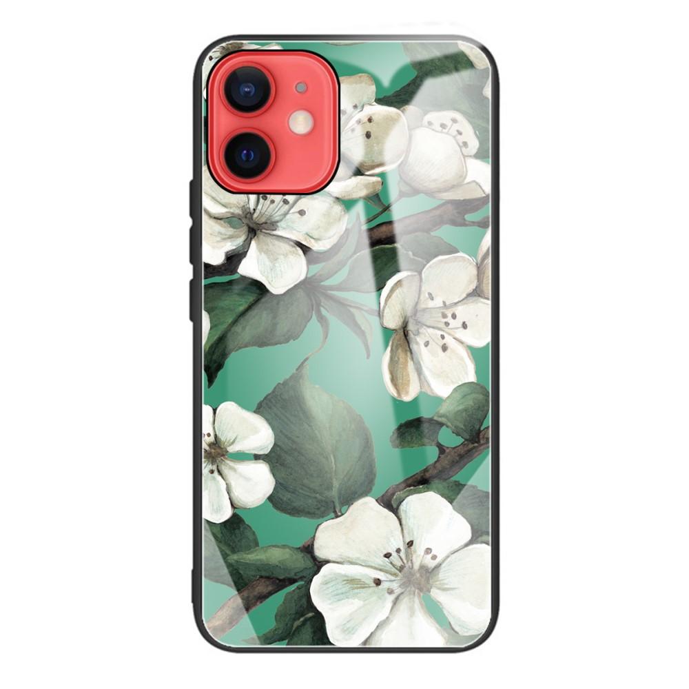 iPhone 11 Hülle Gehärtetem Glas Flowers