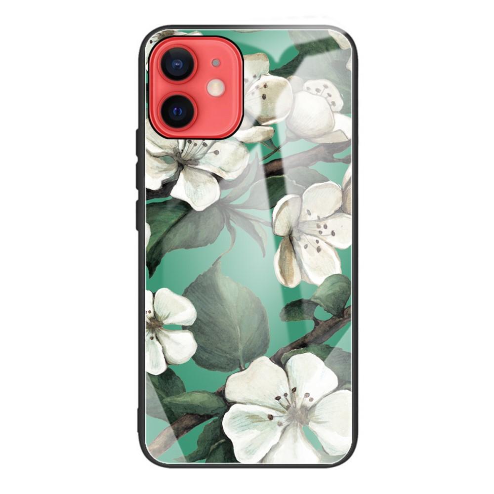 iPhone 11 Hülle aus gehärtetem Glas Flowers