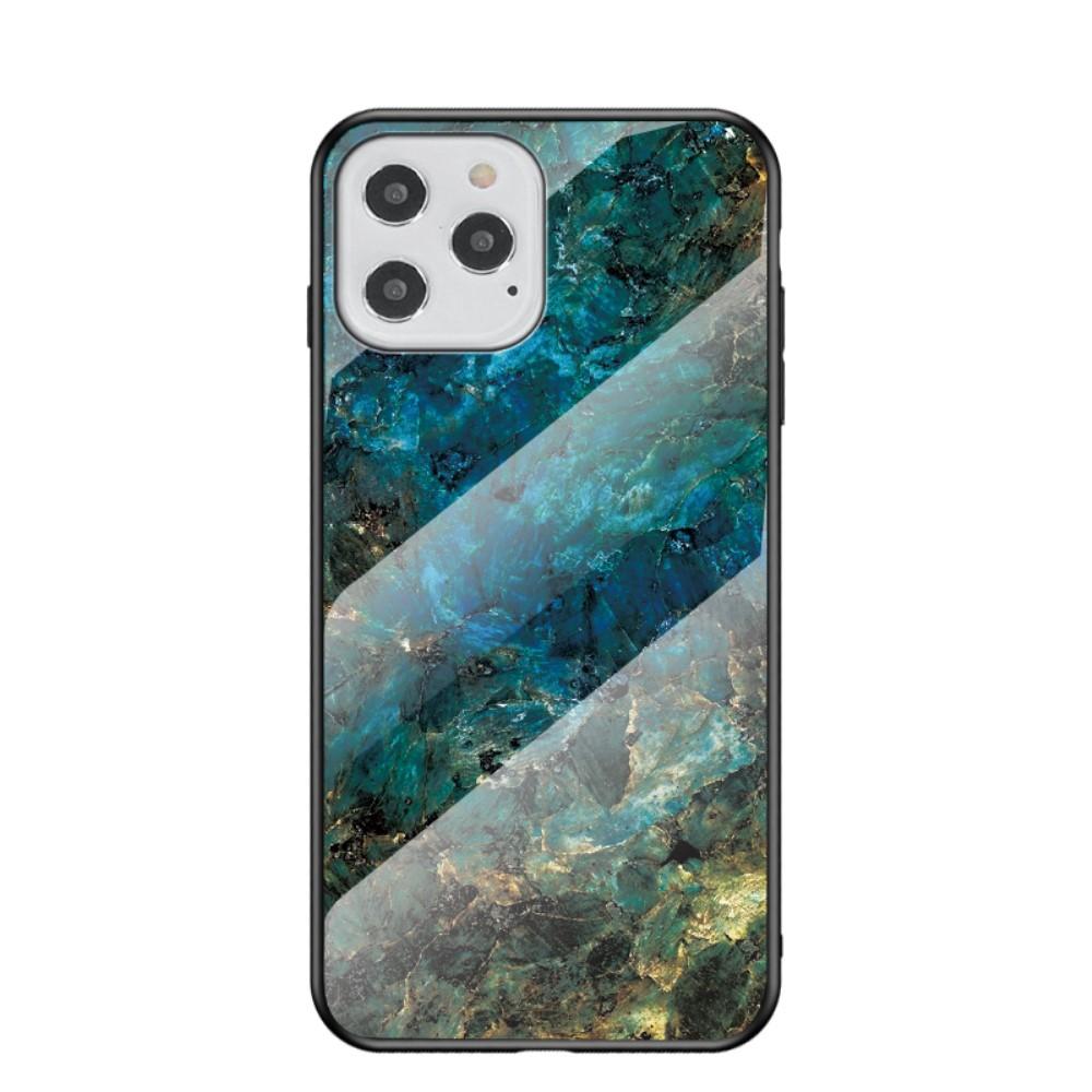 iPhone 12/12 Pro Hülle aus gehärtetem Glas Emerald