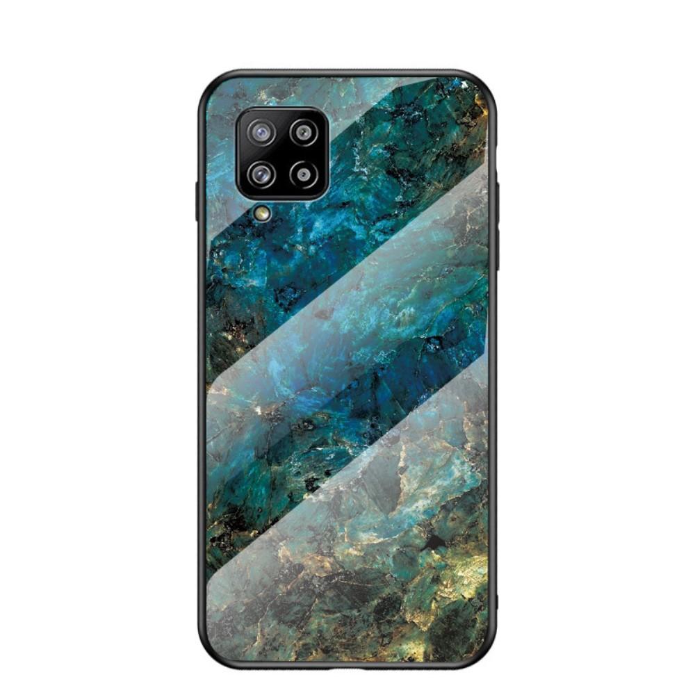 Samsung Galaxy A42 Hülle aus gehärtetem Glas Emerald