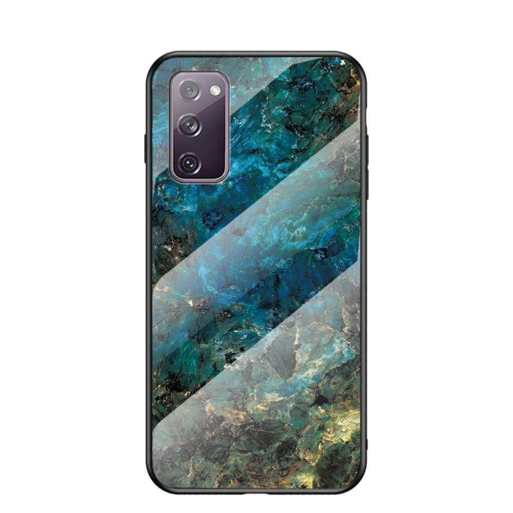 Samsung Galaxy S20 FE Hülle aus gehärtetem Glas Emerald