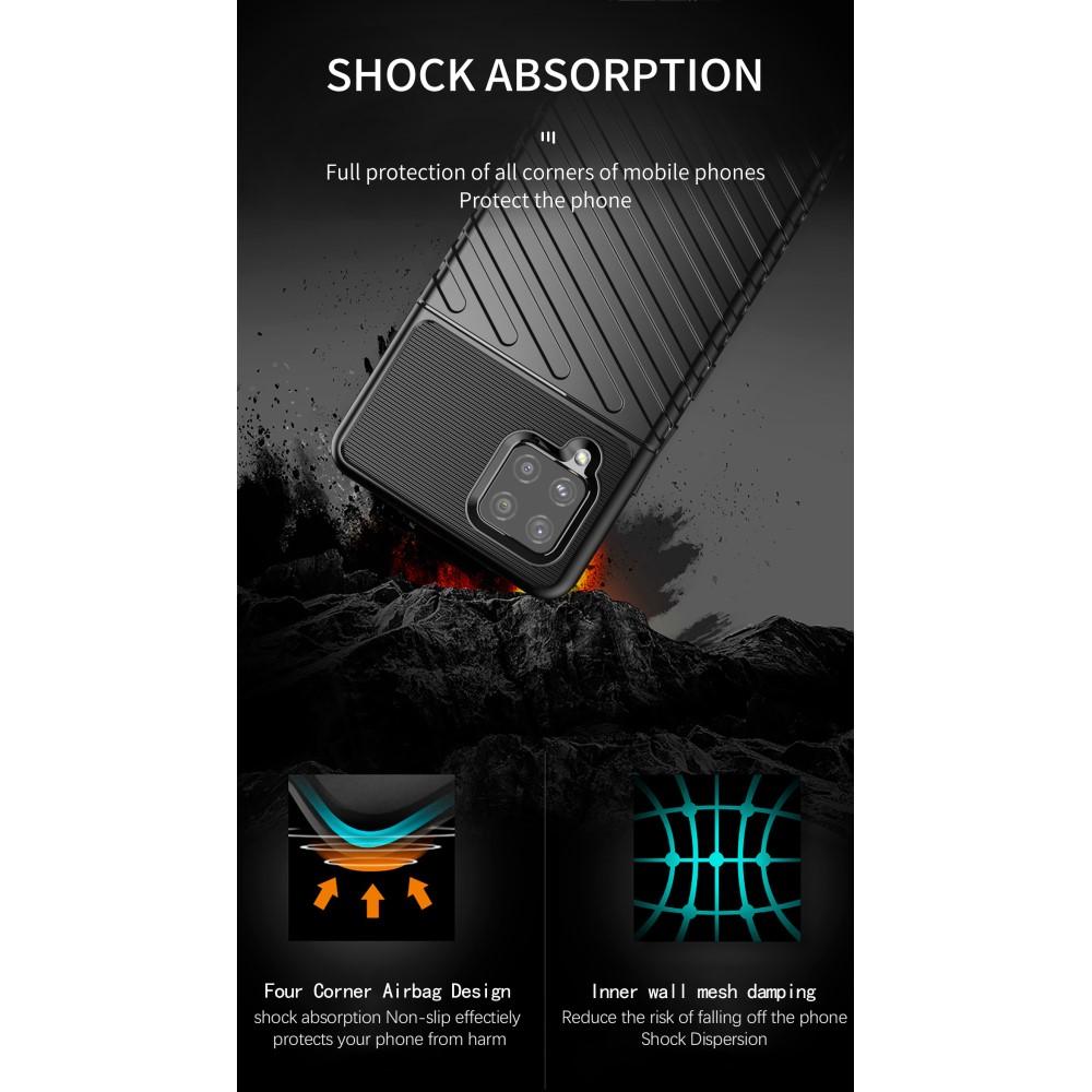 Samsung Galaxy A42 Thunder TPU Case Black