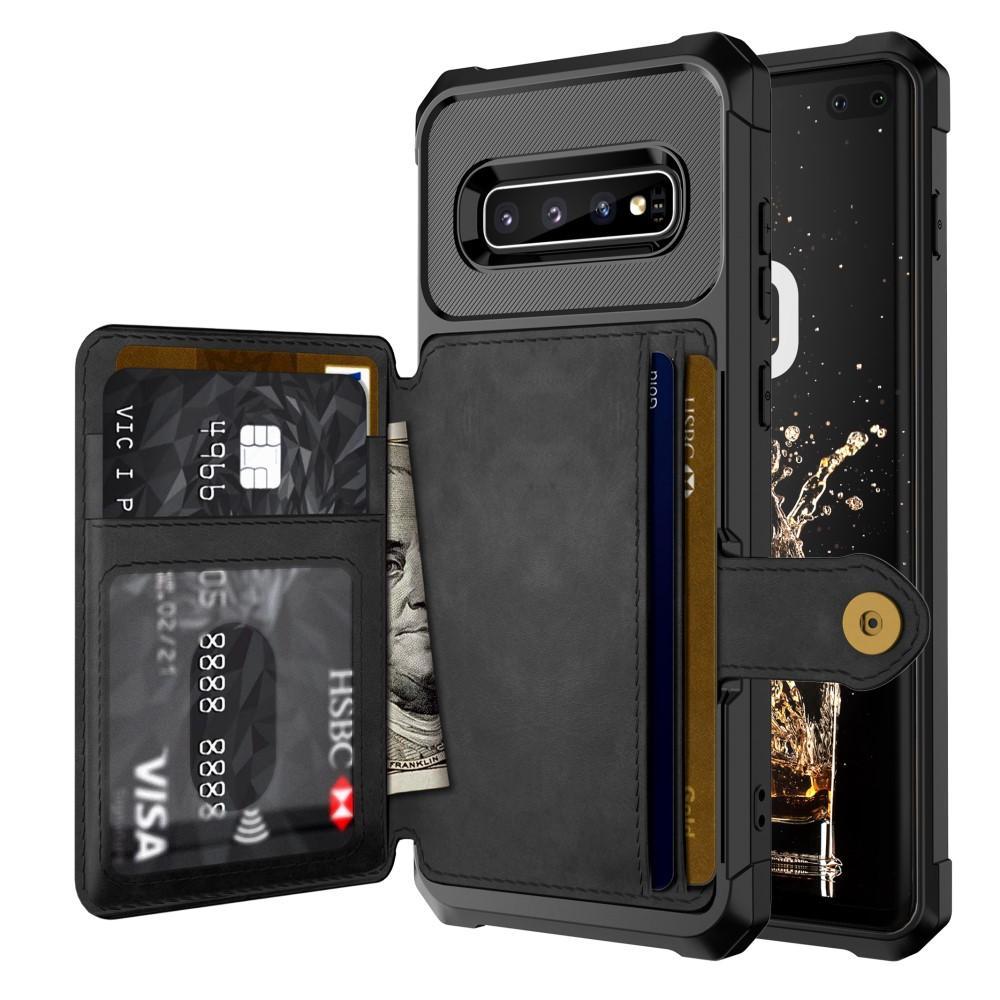 Samsung Galaxy S10 Plus Tough Multi-slot Case Schwarz