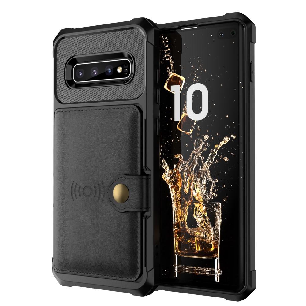 Samsung Galaxy S10 Plus Tough Multi-slot Case Schwarz