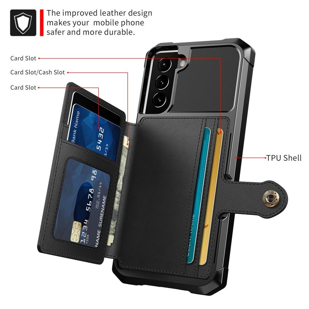 Samsung Galaxy S21 Plus Tough Multi-slot Case Schwarz