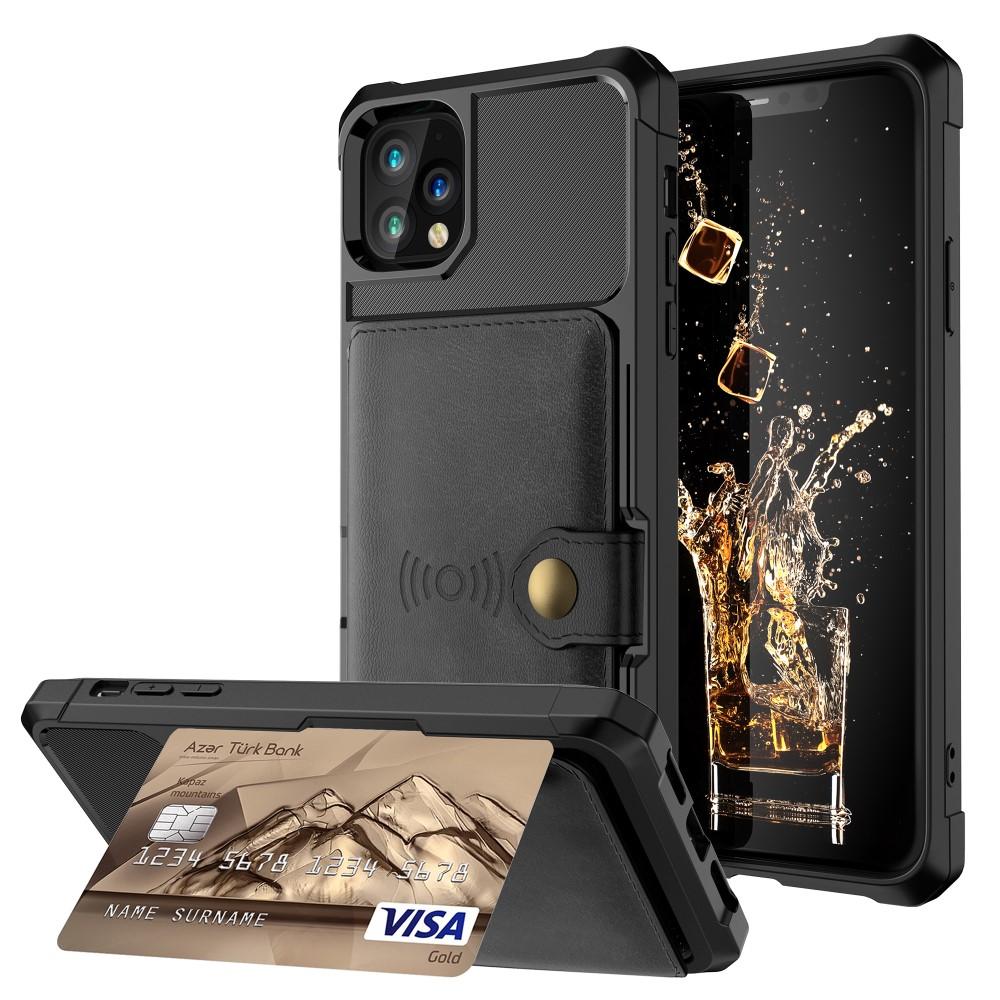 iPhone 11 Pro Max Tough Multi-slot Case Schwarz