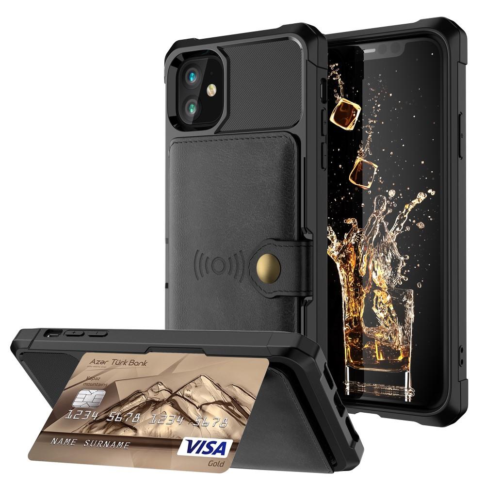 iPhone 11 Tough Multi-slot Case Schwarz