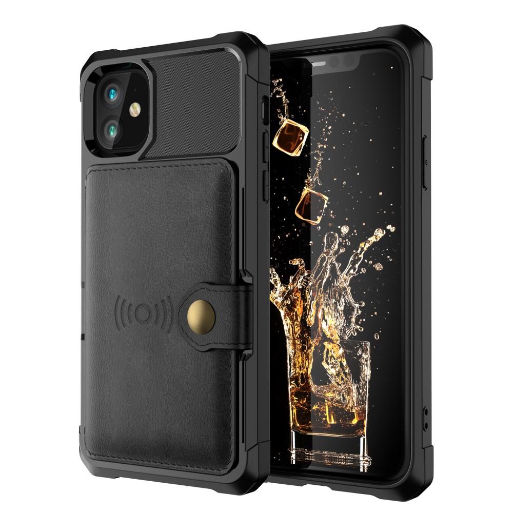 iPhone 11 Tough Multi-slot Case Schwarz