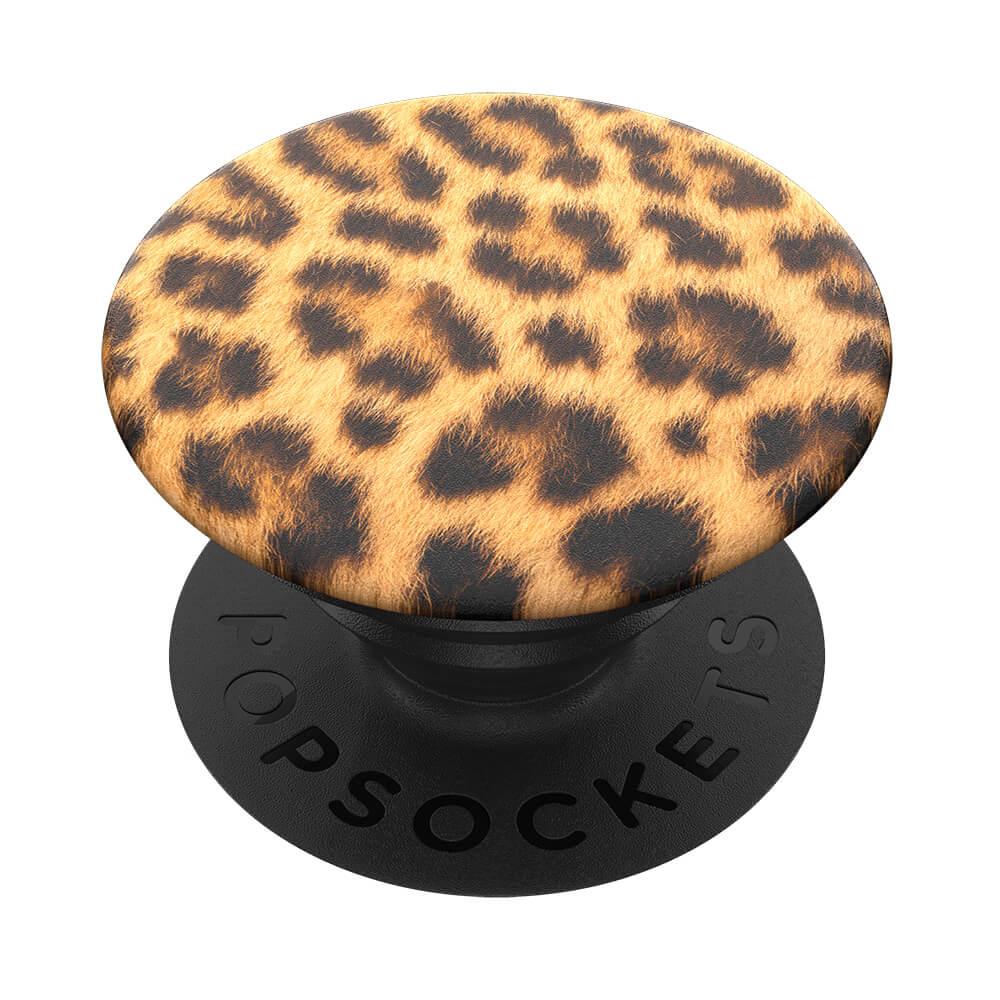 PopGrip-Halter / Ständer Abnehmbare Oberseite Cheetah Chic (Gepard)