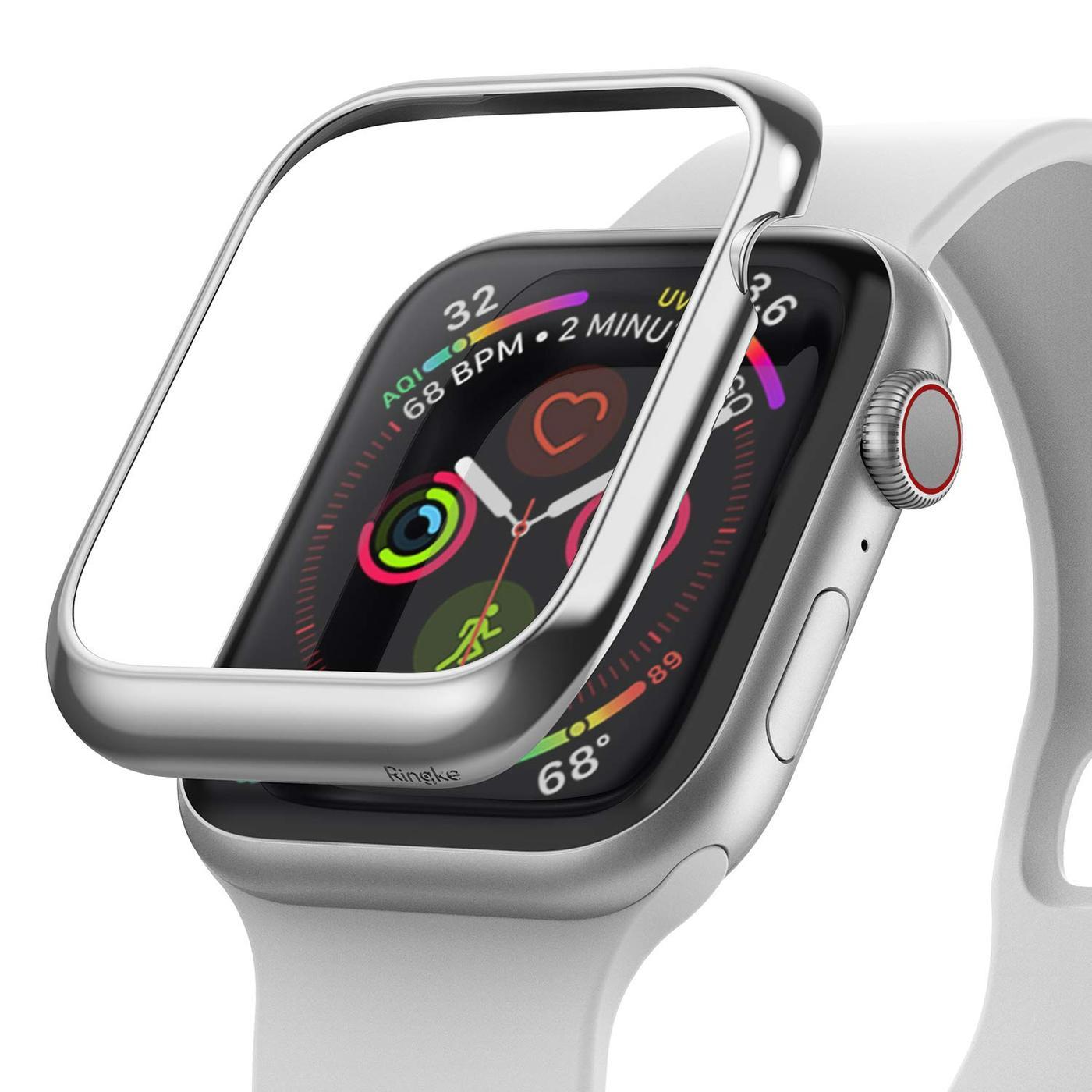 Bezel Styling Apple Watch 45mm Series 8 Silber