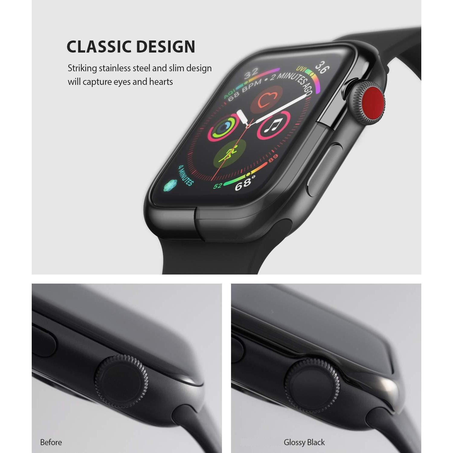 Bezel Styling Apple Watch 42 mm Black
