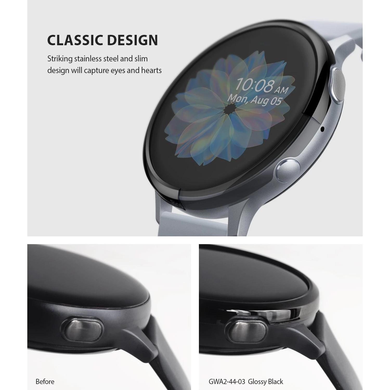 Bezel Styling Samsung Galaxy Watch Active 2 44mm Black