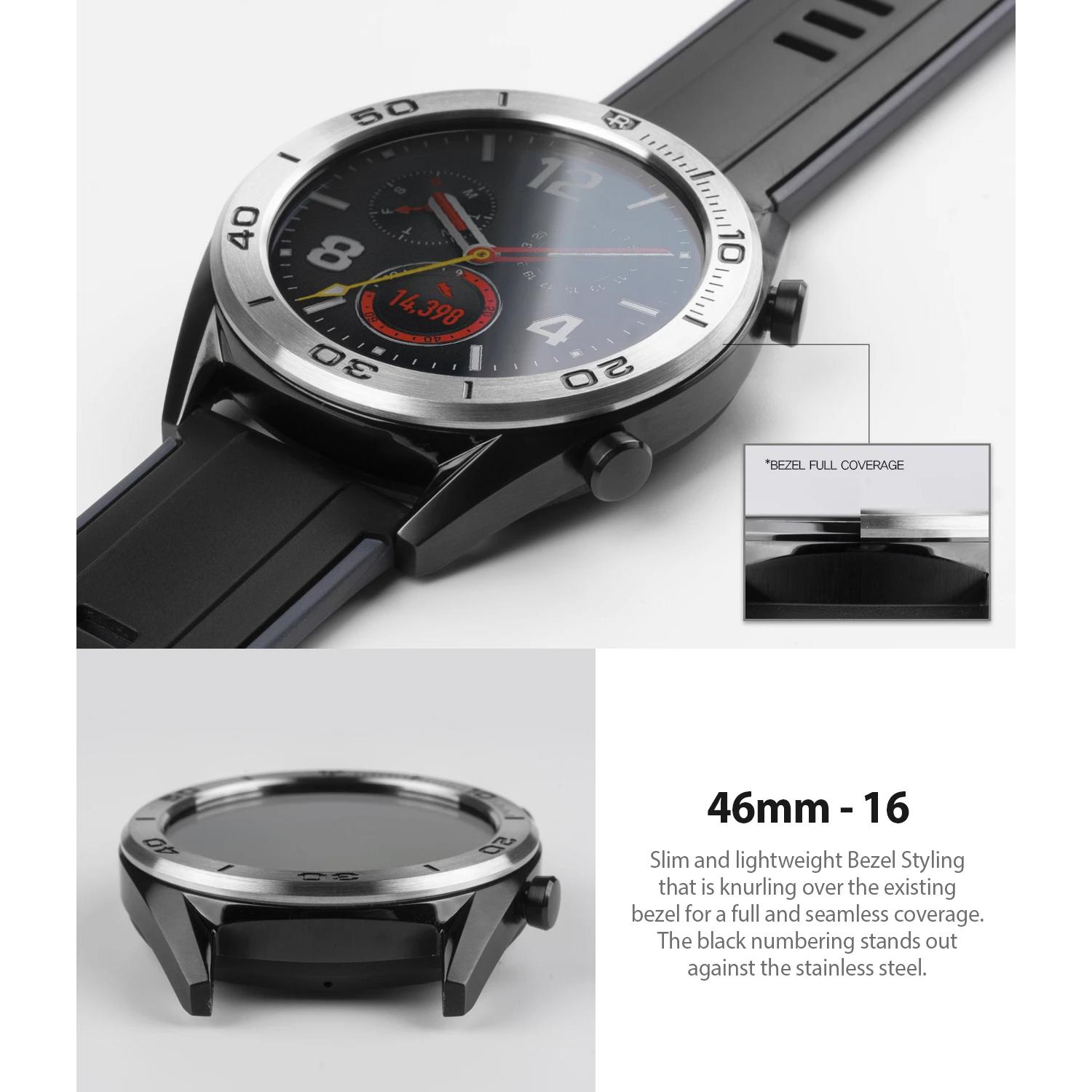 Bezel Styling Huawei Watch GT Silber