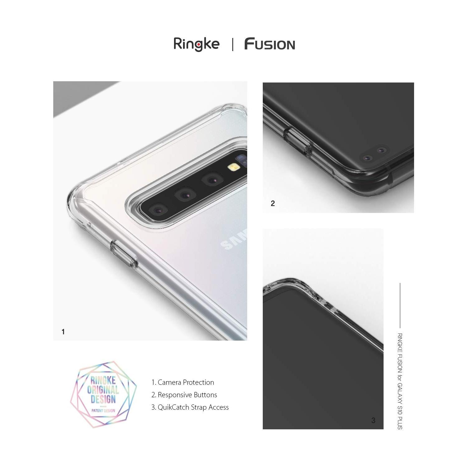 Fusion Case Samsung Galaxy S10 Plus Clear