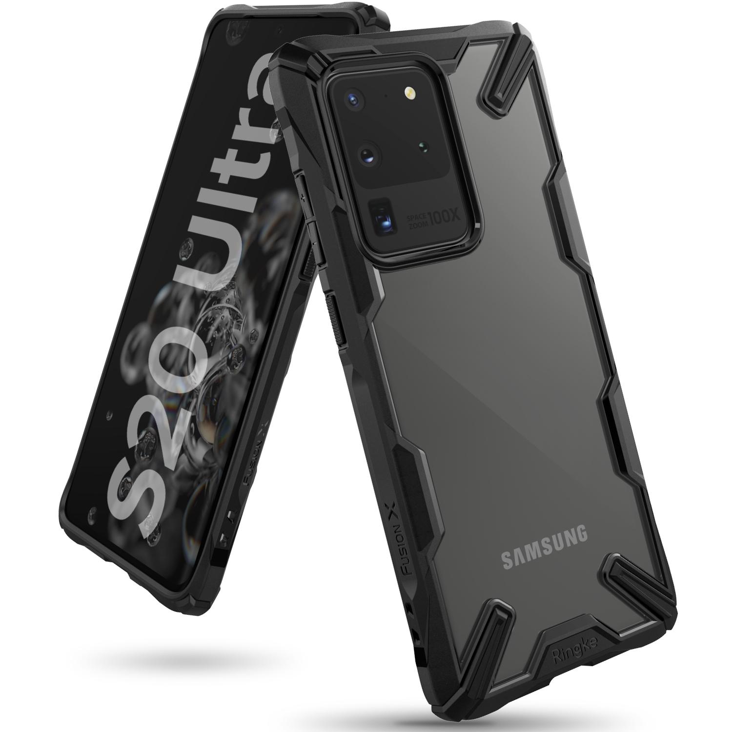 Fusion X Case Samsung Galaxy S20 Ultra Schwarz
