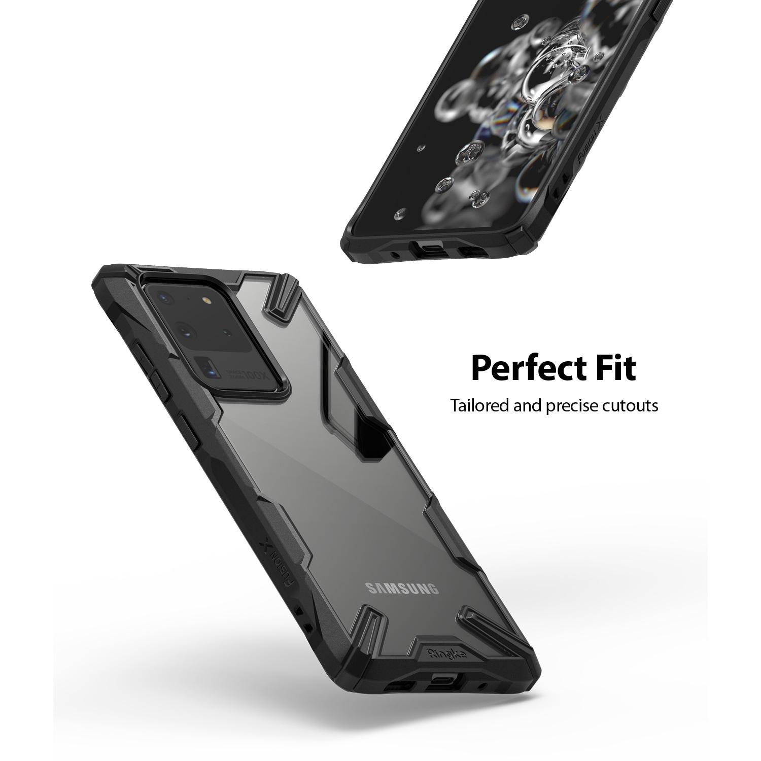 Fusion X Case Samsung Galaxy S20 Ultra Schwarz
