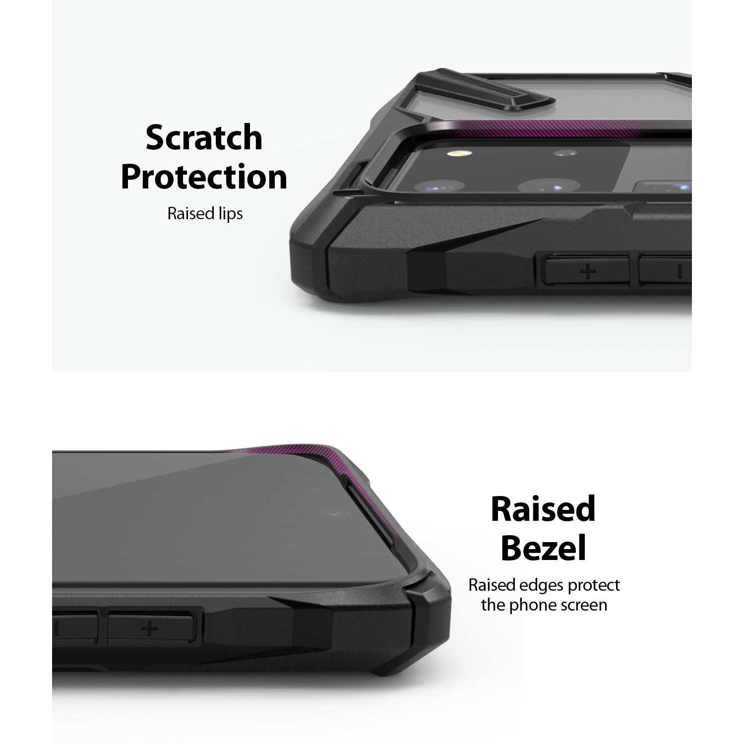 Fusion X Case Samsung Galaxy S20 Ultra Schwarz