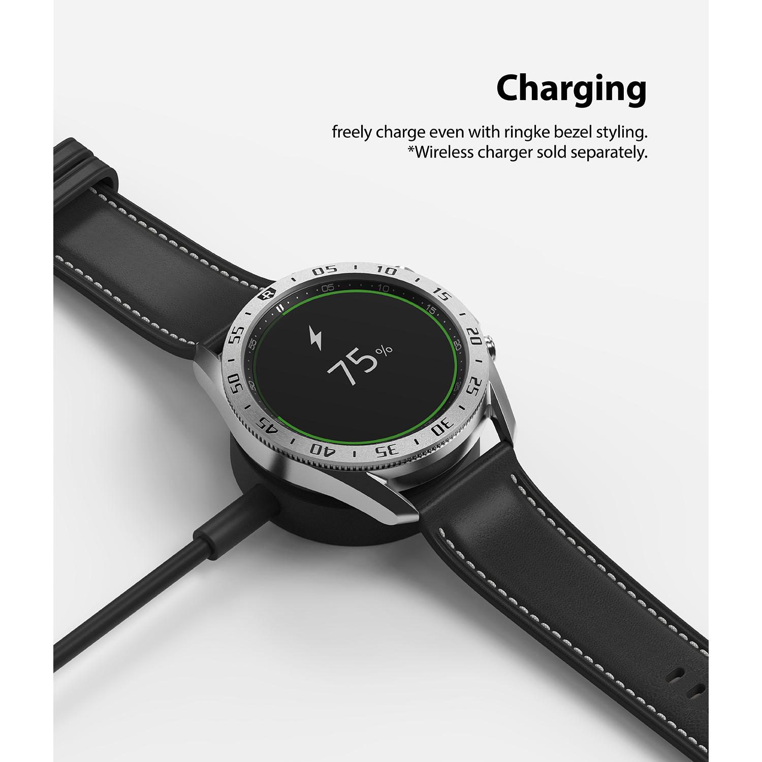 Bezel Styling Samsung Galaxy Watch 3 45mm Silber