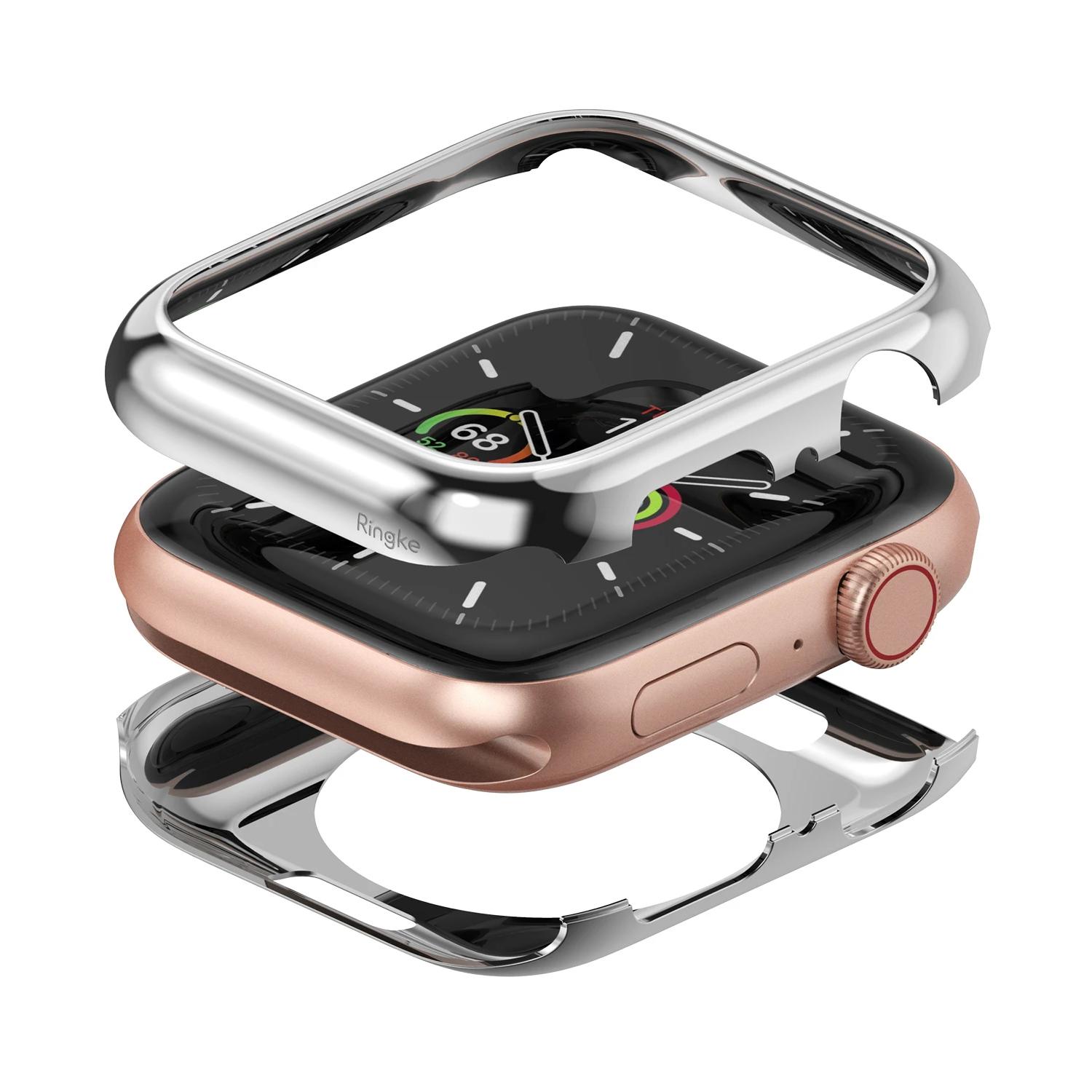 Full Frame Case Apple Watch 44 mm Silber