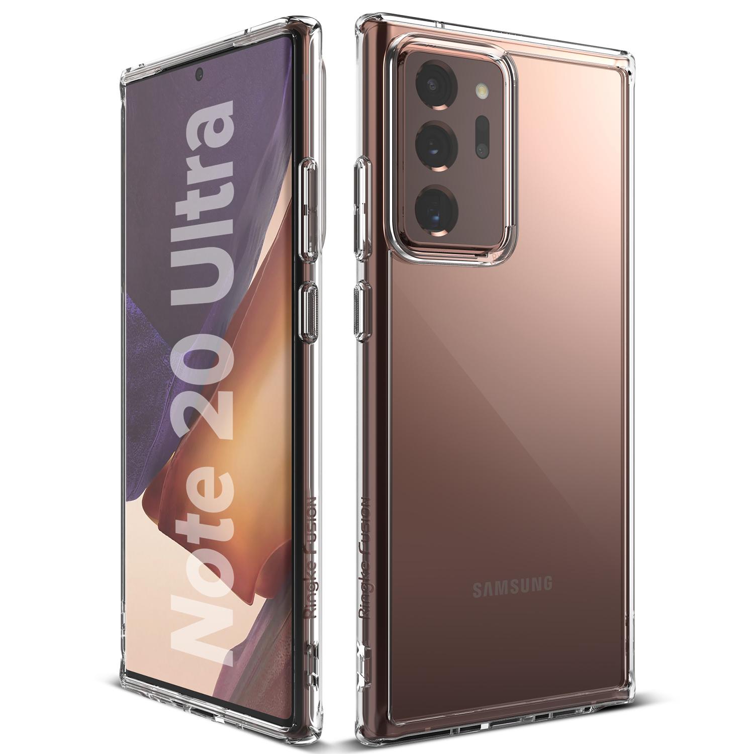 Fusion Case Samsung Galaxy Note 20 Ultra Transparent