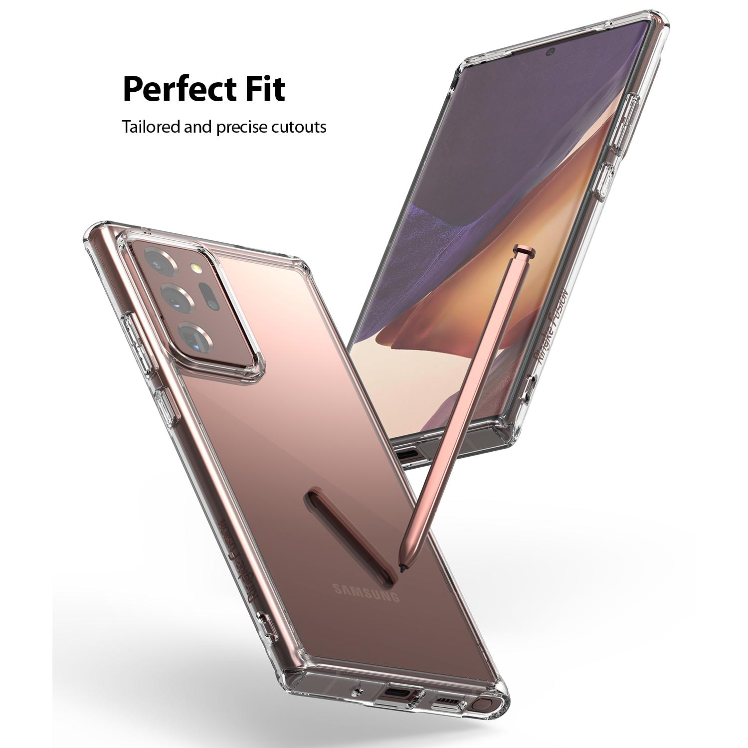 Fusion Case Samsung Galaxy Note 20 Ultra Transparent