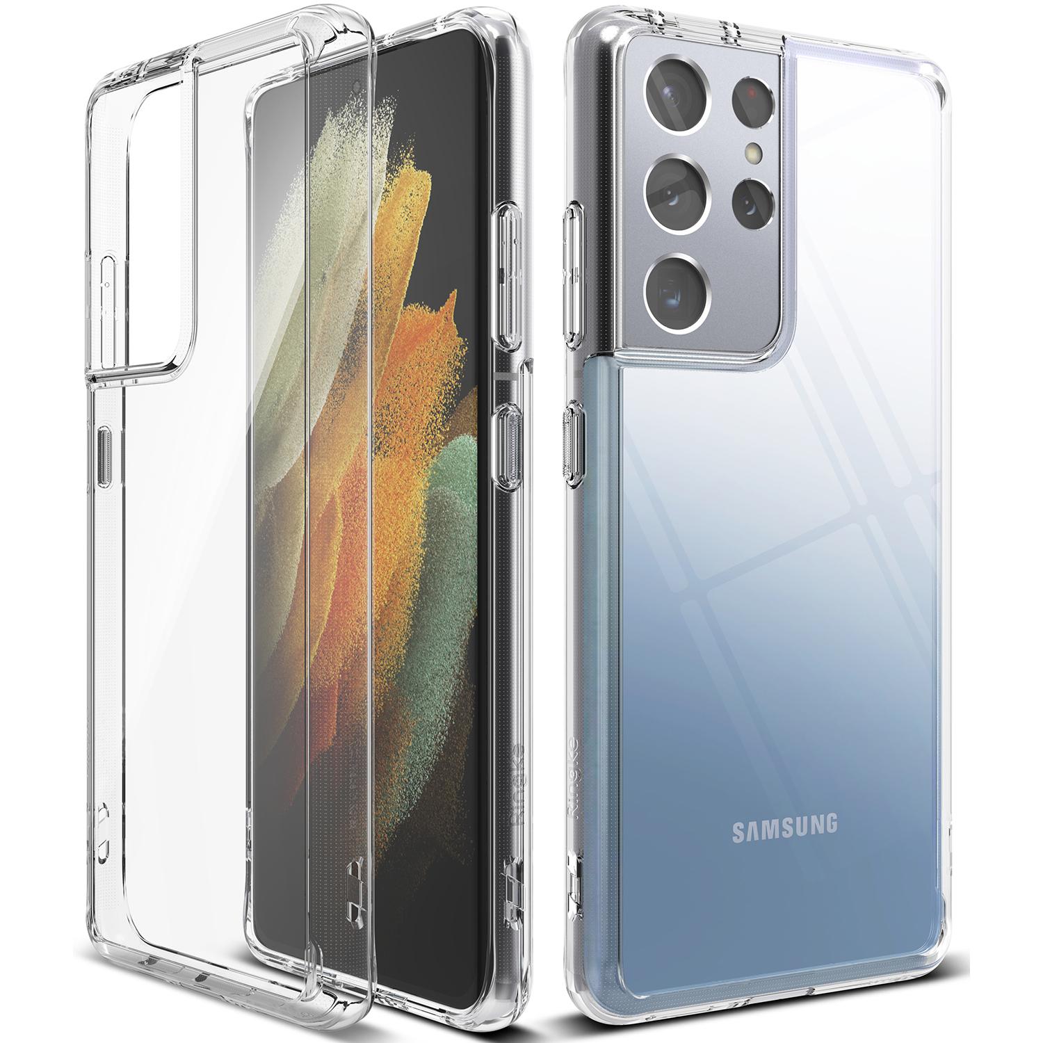 Fusion Case Samsung Galaxy S21 Ultra Transparent