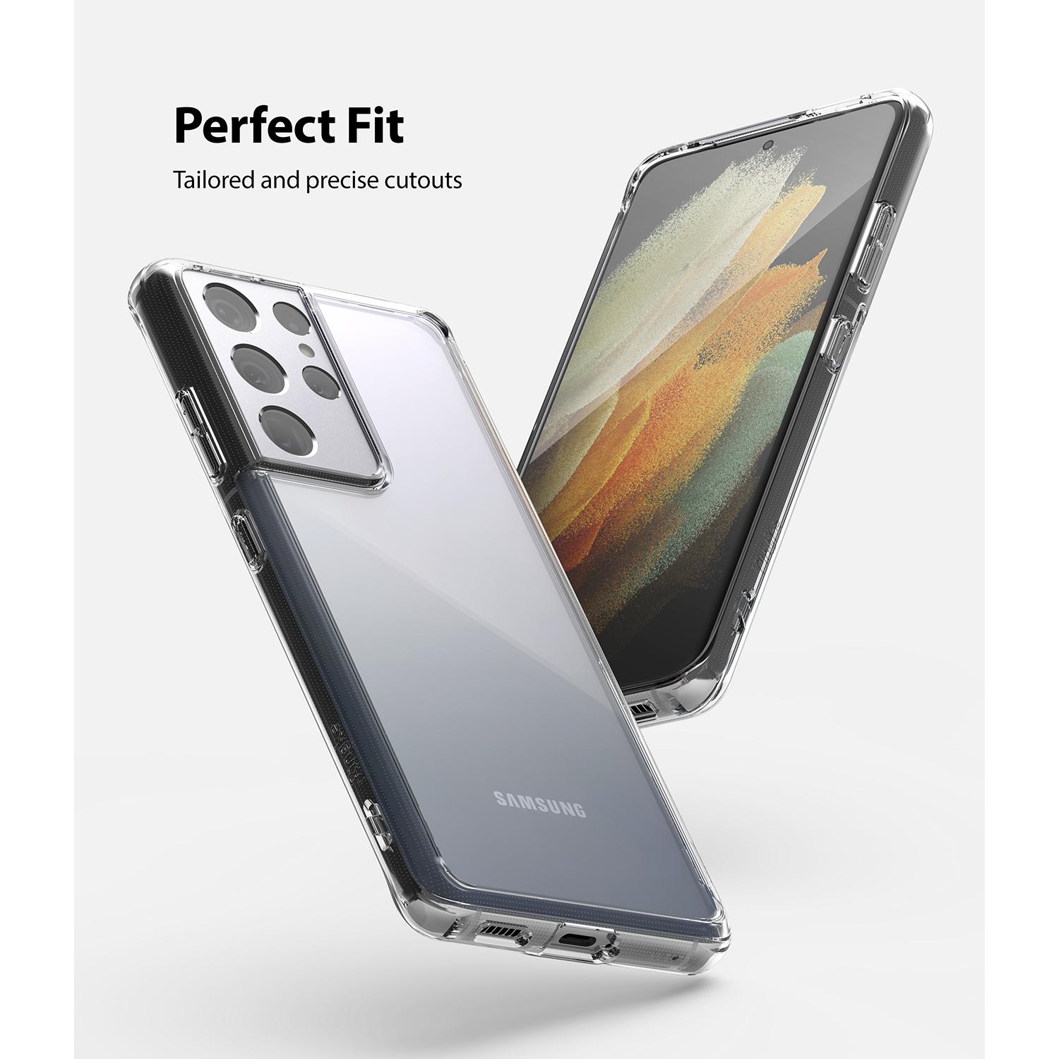 Fusion Case Samsung Galaxy S21 Ultra Transparent