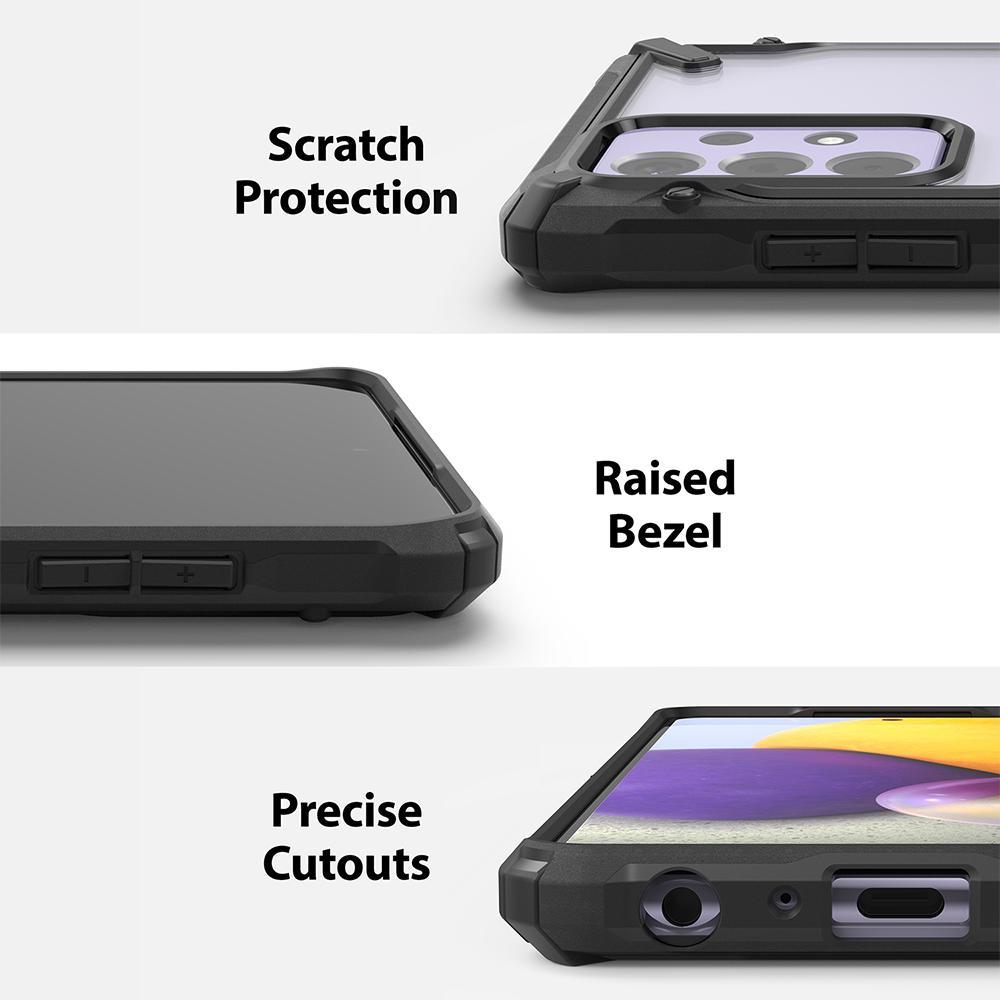 Fusion X Case Samsung Galaxy A72 5G Black