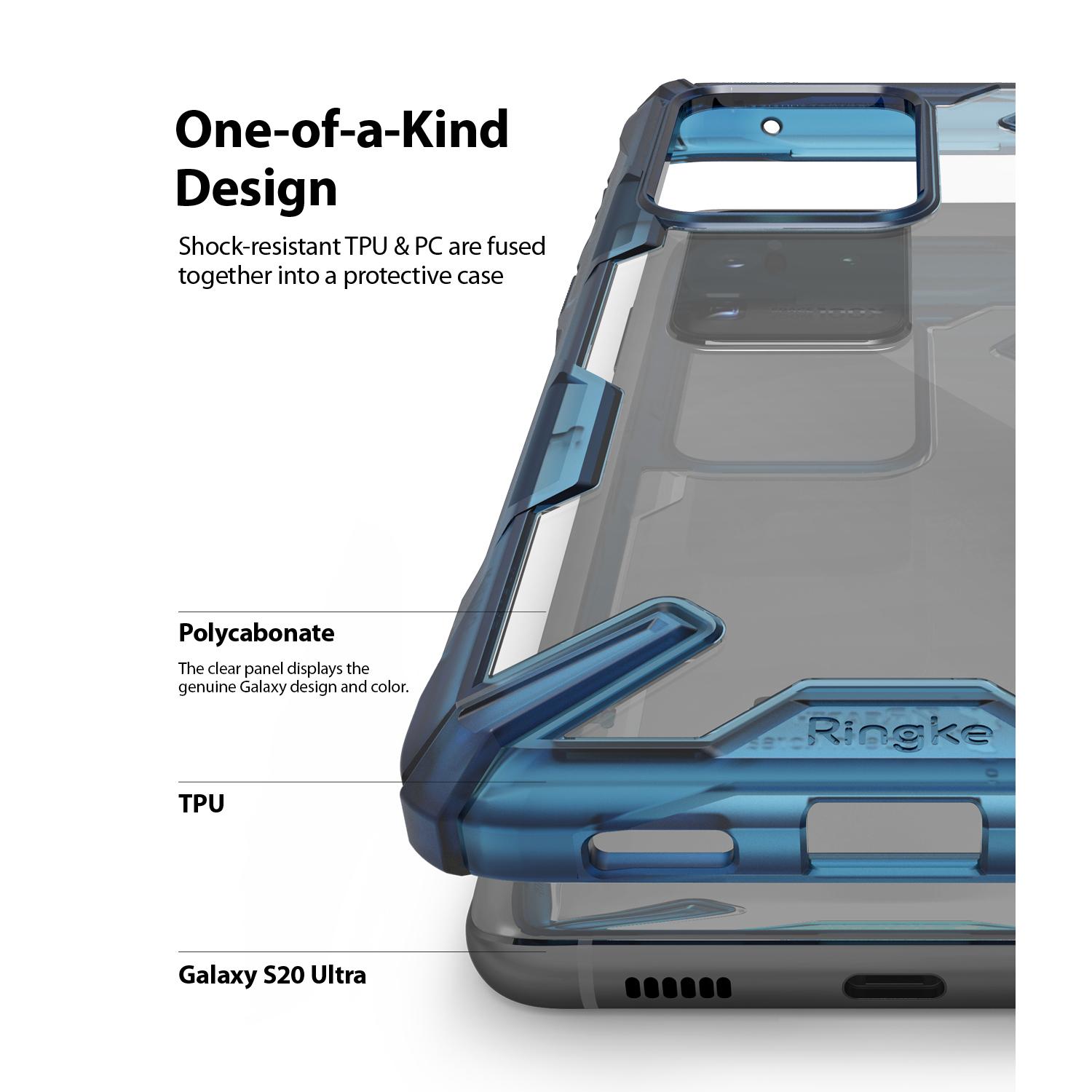 Fusion X Case Samsung Galaxy S20 Ultra Space Blue