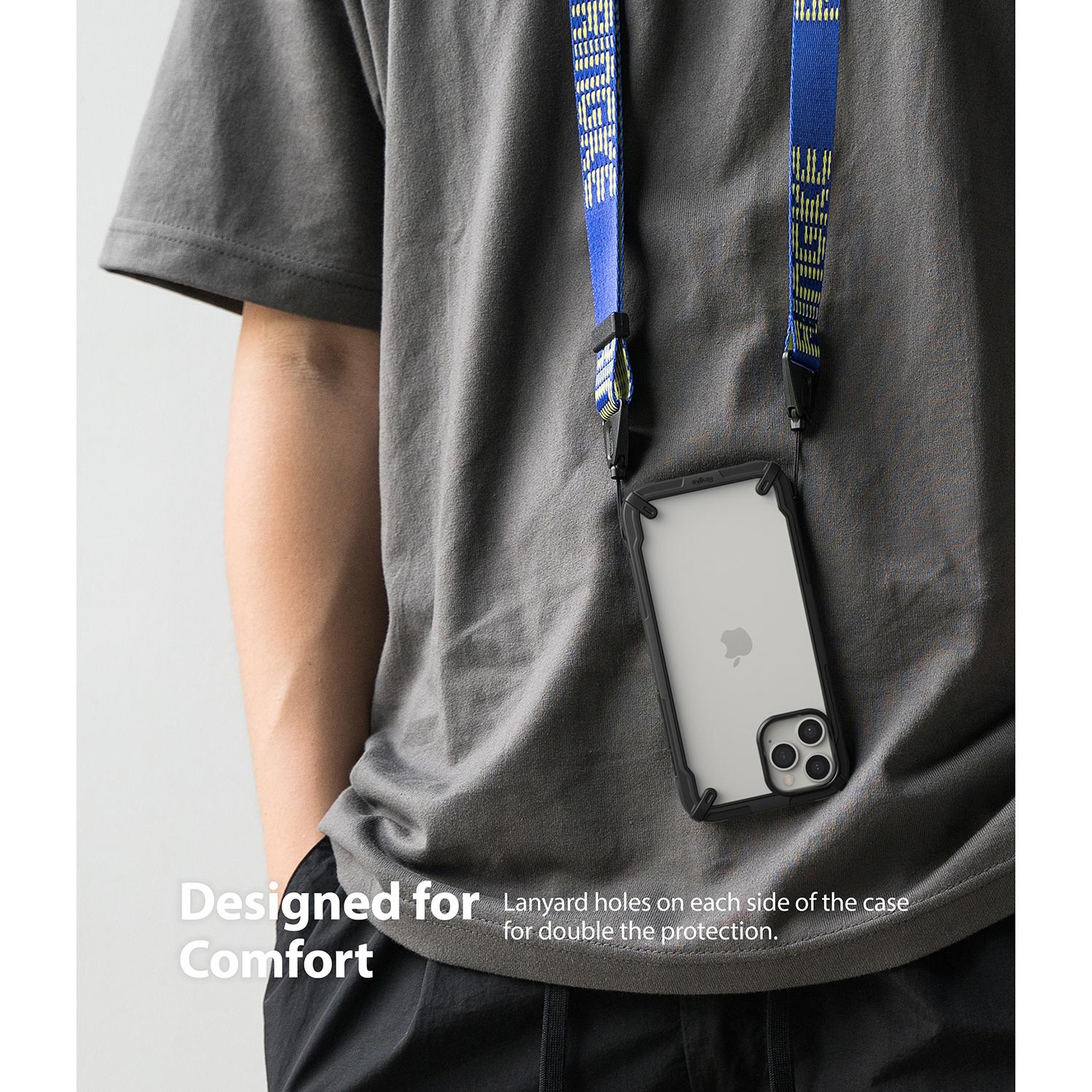 Fusion X Case iPhone 12 Pro Max Schwarz