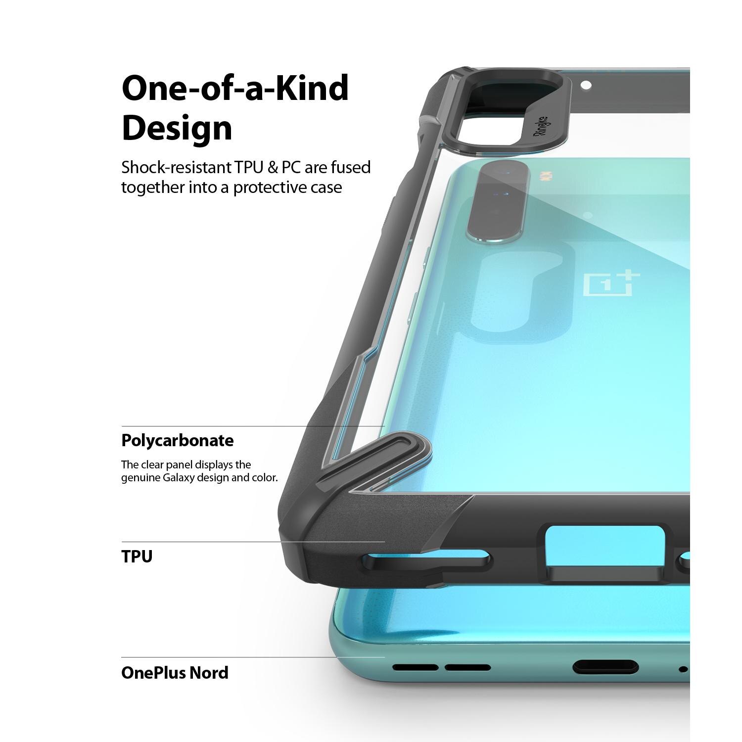 Fusion X Case  OnePlus Nord Schwarz