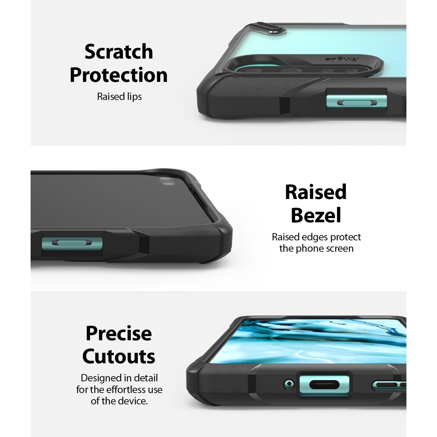 Fusion X Case  OnePlus Nord Schwarz
