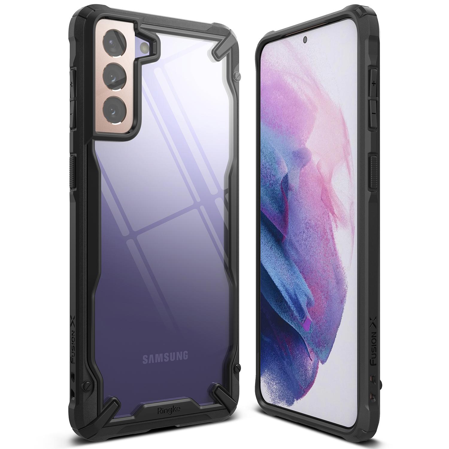 Fusion X Case Samsung Galaxy S21 Schwarz