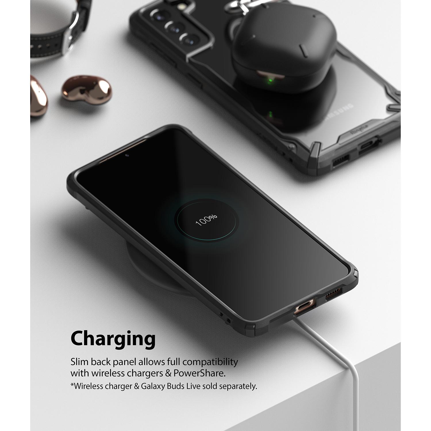 Fusion X Case Samsung Galaxy S21 Schwarz