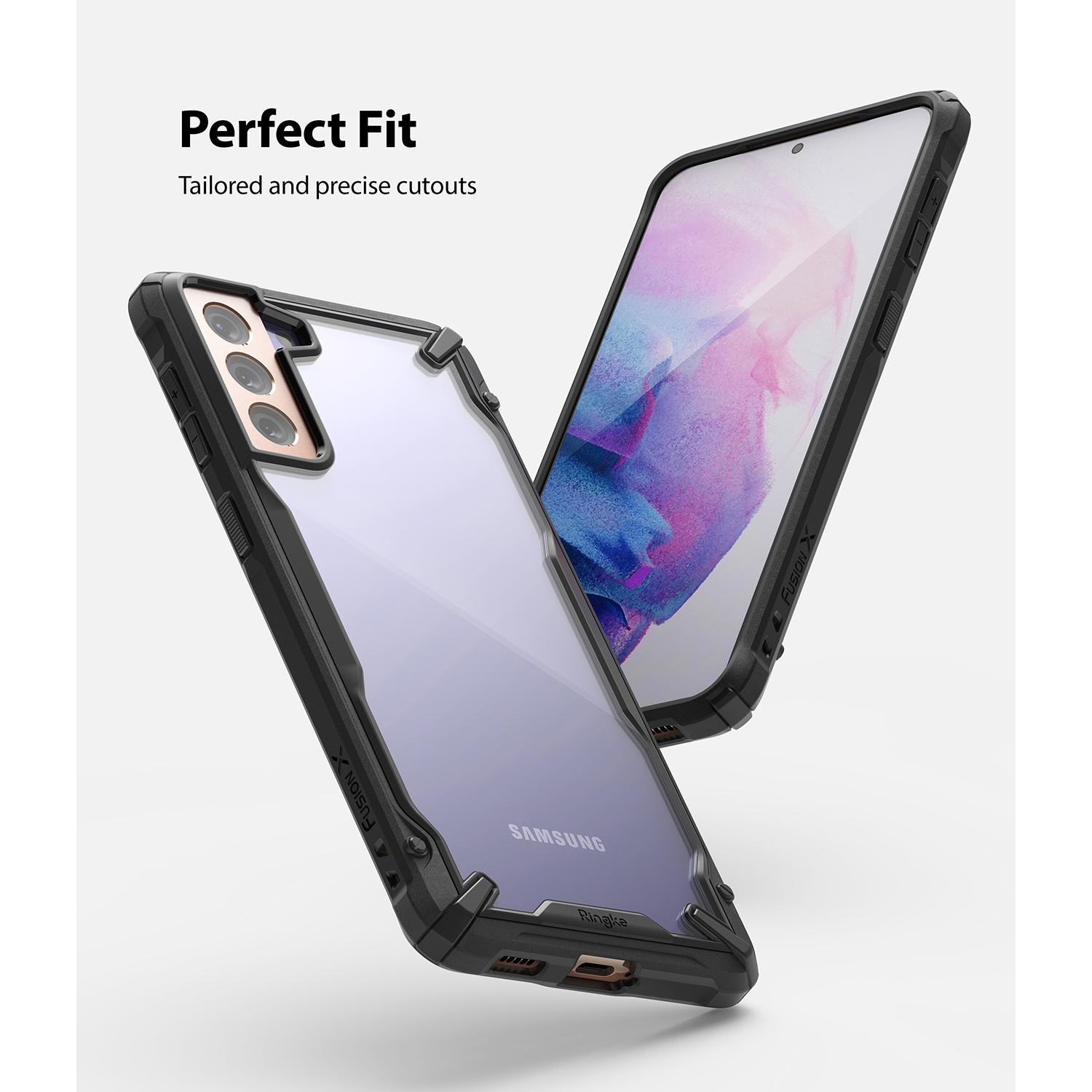 Fusion X Case Samsung Galaxy S21 Plus Schwarz